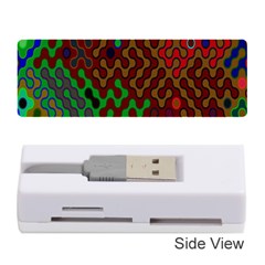 Psychedelic Abstract Swirl Memory Card Reader (stick)  by Nexatart