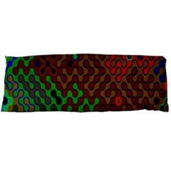 Psychedelic Abstract Swirl Body Pillow Case (dakimakura) by Nexatart