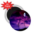 Purple Sky 2.25  Magnets (10 pack)  Front