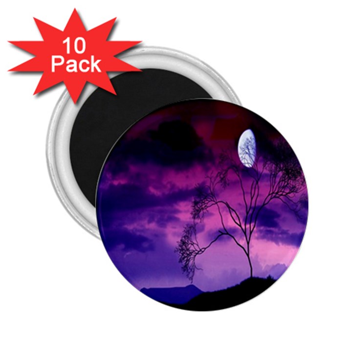 Purple Sky 2.25  Magnets (10 pack) 