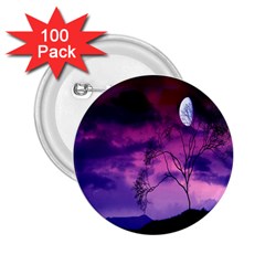 Purple Sky 2 25  Buttons (100 Pack)  by Nexatart