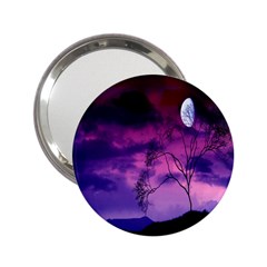 Purple Sky 2 25  Handbag Mirrors