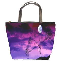 Purple Sky Bucket Bags by Nexatart