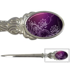 Purple Lotus Letter Openers