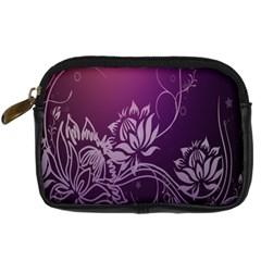 Purple Lotus Digital Camera Cases