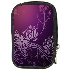 Purple Lotus Compact Camera Cases