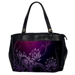 Purple Lotus Office Handbags