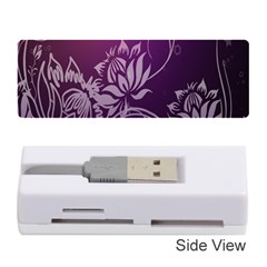 Purple Lotus Memory Card Reader (Stick) 