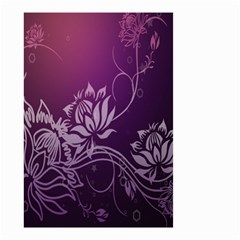 Purple Lotus Small Garden Flag (Two Sides)