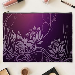 Purple Lotus Cosmetic Bag (XXXL) 