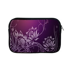 Purple Lotus Apple iPad Mini Zipper Cases