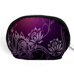 Purple Lotus Accessory Pouches (Medium) 