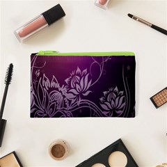 Purple Lotus Cosmetic Bag (XS)