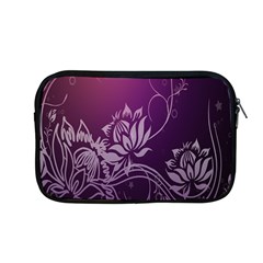 Purple Lotus Apple MacBook Pro 13  Zipper Case