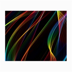 Rainbow Ribbons Small Glasses Cloth by Nexatart