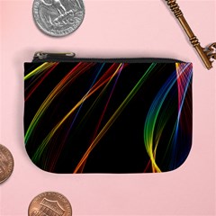 Rainbow Ribbons Mini Coin Purses by Nexatart