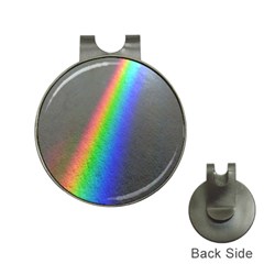 Rainbow Color Spectrum Solar Mirror Hat Clips With Golf Markers by Nexatart