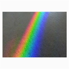 Rainbow Color Spectrum Solar Mirror Large Glasses Cloth (2-side) by Nexatart