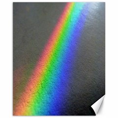 Rainbow Color Spectrum Solar Mirror Canvas 11  X 14   by Nexatart