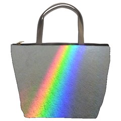 Rainbow Color Spectrum Solar Mirror Bucket Bags by Nexatart