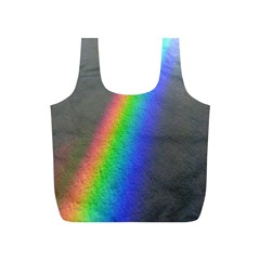 Rainbow Color Spectrum Solar Mirror Full Print Recycle Bags (s)  by Nexatart