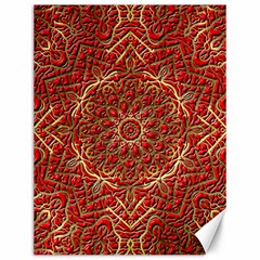 Red Tile Background Image Pattern Canvas 12  X 16   by Nexatart