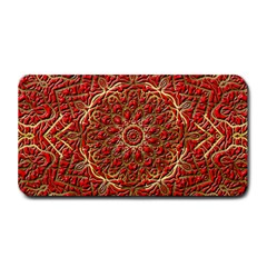 Red Tile Background Image Pattern Medium Bar Mats by Nexatart