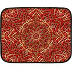 Red Tile Background Image Pattern Fleece Blanket (Mini) 35 x27  Blanket