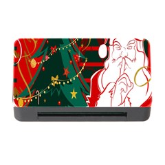 Santa Clause Xmas Memory Card Reader With Cf by Nexatart