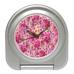 Roses Flowers Rose Blooms Nature Travel Alarm Clocks by Nexatart