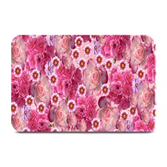 Roses Flowers Rose Blooms Nature Plate Mats by Nexatart