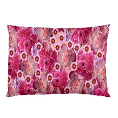 Roses Flowers Rose Blooms Nature Pillow Case (two Sides) by Nexatart