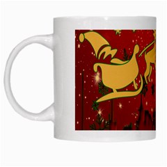 Santa Christmas Claus Winter White Mugs by Nexatart