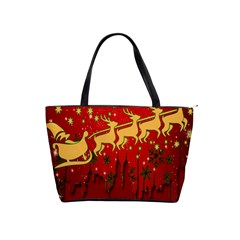 Santa Christmas Claus Winter Shoulder Handbags by Nexatart