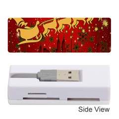 Santa Christmas Claus Winter Memory Card Reader (stick)  by Nexatart