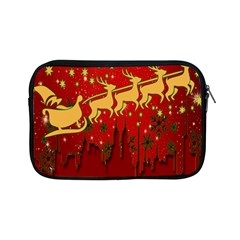 Santa Christmas Claus Winter Apple Ipad Mini Zipper Cases by Nexatart