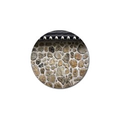 Roof Tile Damme Wall Stone Golf Ball Marker by Nexatart