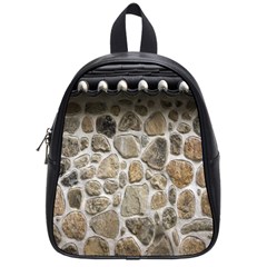 Roof Tile Damme Wall Stone School Bags (small)  by Nexatart