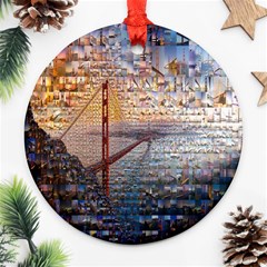 San Francisco Ornament (round) by Nexatart