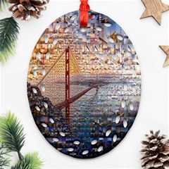 San Francisco Ornament (oval Filigree) by Nexatart