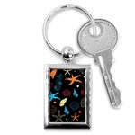 Seahorse Starfish Seashell Shell Key Chains (Rectangle)  Front