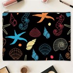 Seahorse Starfish Seashell Shell Cosmetic Bag (XXXL)  Front