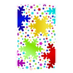 Seamless Snowflake Pattern Memory Card Reader by Nexatart