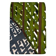 Shadow Reflections Casting From Japanese Garden Fence Flap Covers (s)  by Nexatart