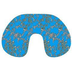 Seamless Pattern Background Seamless Travel Neck Pillows by Nexatart