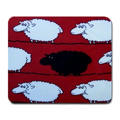 Sheep Large Mousepads by Nexatart