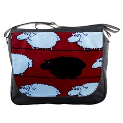 Sheep Messenger Bags by Nexatart