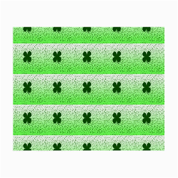 Shamrock Pattern Small Glasses Cloth