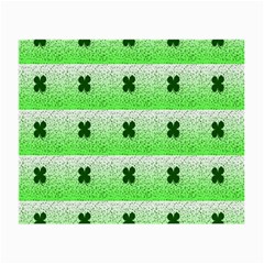 Shamrock Pattern Small Glasses Cloth (2-Side)