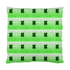 Shamrock Pattern Standard Cushion Case (One Side)